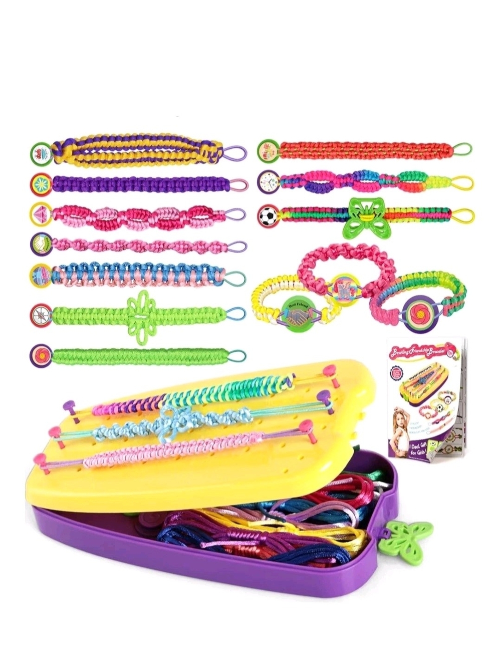 Braiding Friendship Bracelet Kit for Kids